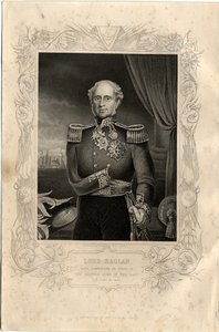 Lord Raglan portréja, 1856 alkotó: Daniel John Pound