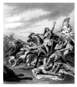 Tolbiacumi csata, i.sz. 496, 1875 alkotó: Daniel John Pound