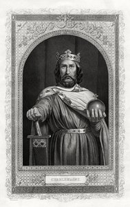 Nagy Károly, a frankok királya, 1875 alkotó: Daniel John Pound