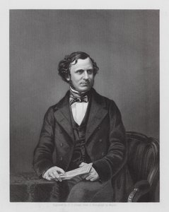 Edward Henry Stanley, Lord Stanley, brit politikus (metszet)