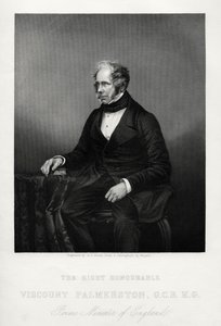 Henry John Temple, Palmerston 3. vikomt, brit államférfi, 1880 alkotó: Daniel John Pound