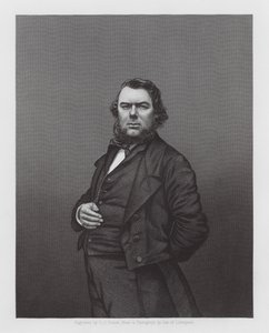 Hugh Stowell Brown, manx-i keresztény prédikátor és szociális reformer (metszet)