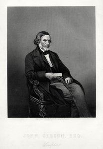 John Gibson, 1790-1866, brit szobrász, 1880.