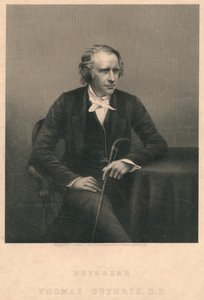 Thomas Guthrie tiszteletes, D.D., 1850-es évek alkotó: Daniel John Pound