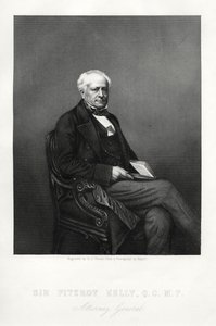 Sir Fitzroy Kelly, angol bíró, 1880 alkotó: Daniel John Pound