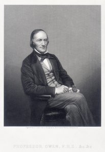 Sir Richard Owen, angol zoológus, 1860. alkotó: Daniel John Pound