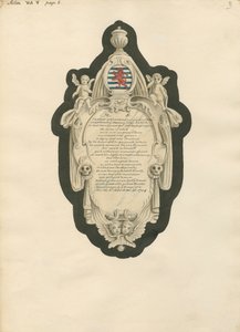 Francis Stratford emlékműve az Acton Churchből alkotó: Daniel Lysons