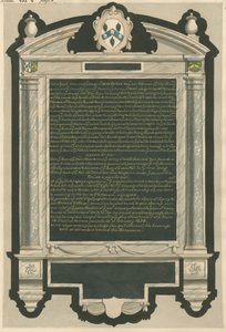 John Peryn emlékműve az Acton templomból alkotó: Daniel Lysons