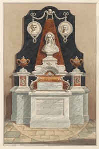 Emlékmű Ann Tolsonnak, valamint Caleb Cotesworth-nek és Susannah-nak, feleségének az Isleworth-templomból alkotó: Daniel Lysons