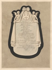 Carous Scarburgh emlékműve a Cranford templomból alkotó: Daniel Lysons