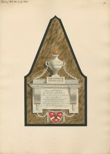 Emlékmű Dame Ann Edwardsnak és Sir Thomas Edwardsnak az Ealing Churchből alkotó: Daniel Lysons