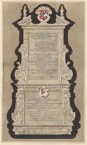 Emlékmű Elizabeth Fieldnek és Elizabeth Reevesnek a Cranford Churchből alkotó: Daniel Lysons