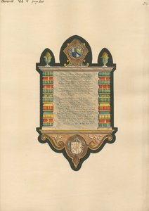 Emlékmű Marie Walkernek a Chadwick-templomból alkotó: Daniel Lysons