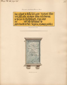 Emlékmű Mr. Charles és Mrs. Anne Yarwood számára a Hayes Churchből alkotó: Daniel Lysons