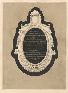 Emlékmű Thomas Fullernek a Cranford templomból alkotó: Daniel Lysons