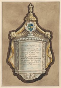 Emlékmű Thomas Gilmoore-nak és Mrs. Elizabeth Gilmoore-nak a Twickenham-templomból alkotó: Daniel Lysons