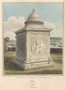 Ann Buckley sírja a Sunbury Churchyardból