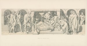 Gyóntató Edward halála alkotó: Daniel Maclise