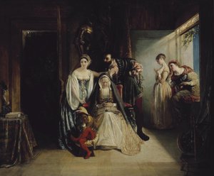 I. Ferenc és Diane de Poitiers alkotó: Daniel Maclise