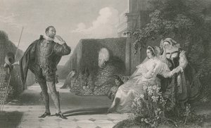 Malvolio, tizenkettedik éjszaka alkotó: Daniel Maclise