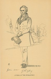 George Robert Gleig tiszteletes alkotó: Daniel Maclise