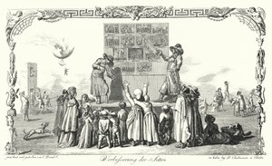 Erkölcsi fejlesztés (metszet) alkotó: Daniel Nikolaus (after) Chodowiecki