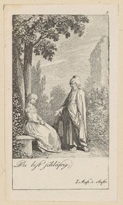 2. tábla Shakespeare "A vihar" című művéhez alkotó: Daniel Nikolaus Chodowiecki