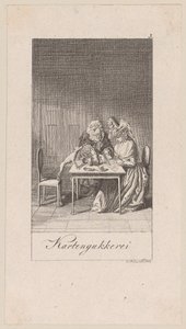 3. lap Knoblauch „Taschenbuch für Aufklärer” című művéhez alkotó: Daniel Nikolaus Chodowiecki