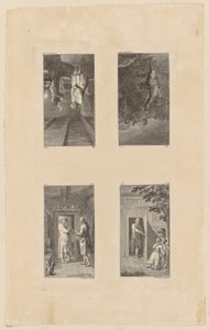 5–8. lap Pestalozzi „Lienhard és Gertrud” című művéhez alkotó: Daniel Nikolaus Chodowiecki