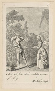 6. lap Shakespeare „A vihar” című művéhez alkotó: Daniel Nikolaus Chodowiecki