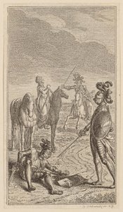 Emberrablás, avagy Karl von Eichenhorst lovag és Gertrude von Hochburg kisasszony, lap Gottfried August Bürger "Költeményei" első kiadásából alkotó: Daniel Nikolaus Chodowiecki