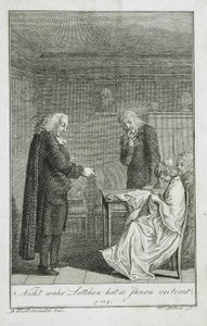 Illusztráció Becker 1799-es zsebkönyvéhez alkotó: Daniel Nikolaus Chodowiecki