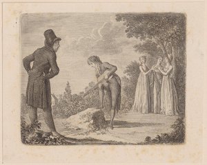 Monsieur de Vollange III alkotó: Daniel Nikolaus Chodowiecki