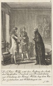 4. tábla az „Brandenburg története 1793-ra” című műhöz alkotó: Daniel Nikolaus Chodowiecki