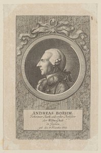 Andreas Boehm portréja alkotó: Daniel Nikolaus Chodowiecki