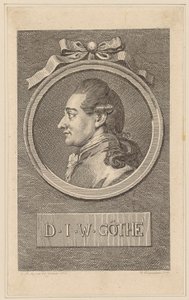 Johann Wolfgang Goethe portréja alkotó: Daniel Nikolaus Chodowiecki
