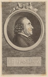 Johannes Bernhard Basedow portréja alkotó: Daniel Nikolaus Chodowiecki
