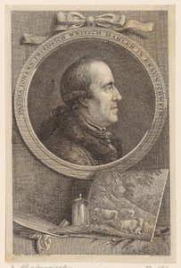Johann Friedrich Weitsch pasha portréja alkotó: Daniel Nikolaus Chodowiecki