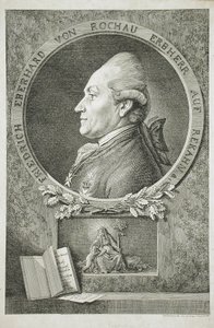 Friedrich Eberhard von Rochau portréja alkotó: Daniel Nikolaus Chodowiecki