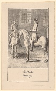 Lovarda alkotó: Daniel Nikolaus Chodowiecki