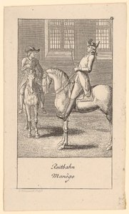 Lovarda alkotó: Daniel Nikolaus Chodowiecki