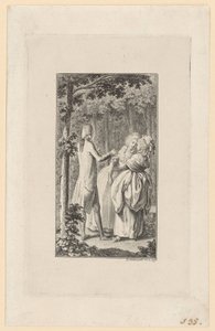 Címlapmetszet Jean-Jacques Rousseau „Heloise” című művéhez alkotó: Daniel Nikolaus Chodowiecki