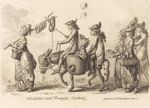Zarándoklat francia Bucholzba (Zarándoklat francia Bucholzba) alkotó: Daniel Nikolaus Chodowiecki