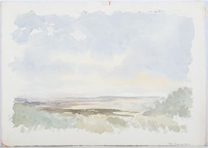 Szent Sziget, 1893 (ceruza és WC papíron) alkotó: Daniel Oliver