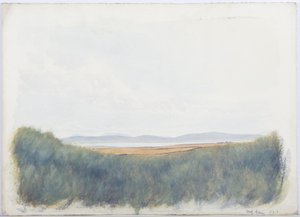 Szent Sziget, 1893 (ceruza és WC papíron) alkotó: Daniel Oliver