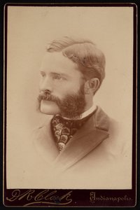 Barton Warren Evermann portréja 1853-1932, 1900 előtt. alkotó: Daniel R Clark
