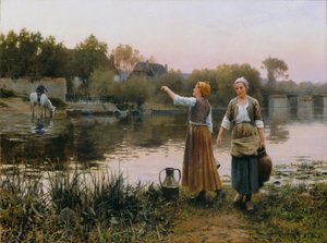 A vízhordók alkotó: Daniel Ridgway Knight