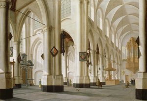 A rotterdami Szent Laurenskerk belseje
