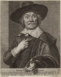 Pieter Snayers portréja alkotó: Daniel van Heil