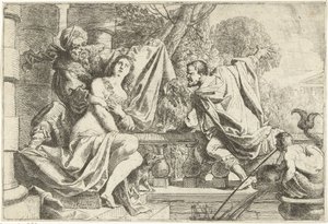 Susanna és a vének alkotó: Daniel van den Dyck